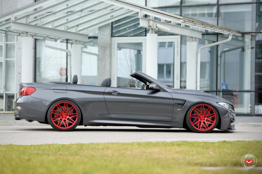  BMW M4 Convertible on Vossen Wheels (VPS-314T) 2017 года  (фото 19 из 32)